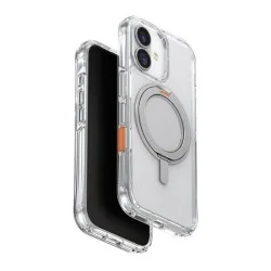 Uniq hybrid iphone 17 (2025) 6.3 swivix with 360 rotating kickstand - lucent clear
